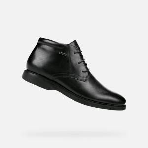 Geox Черни мъжки боти Geox Brayden 2fit Geox | Cheren | МЪЖЕ | 39