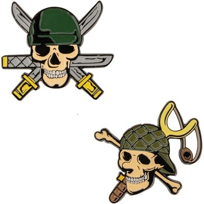 Cinereplicas Sada 2 odznaků Zoro a Usopp One Piece