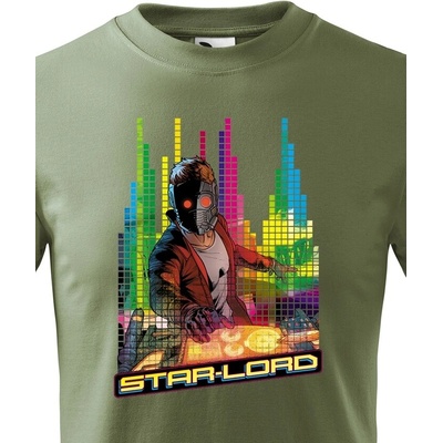 Dětské tričko Star-Lord DJ Military Velikost Canvas Bezvatriko.cz 2340
