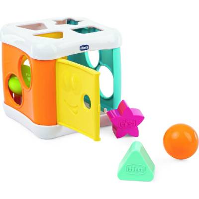 CHICCO Kostka na hraní sorter 2v1 Sort&Beam 10 m+