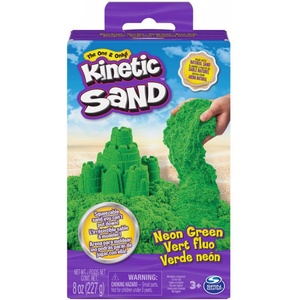  Kinetic Sand зелен текуч пясък в кутия (6033332_ZELENA)