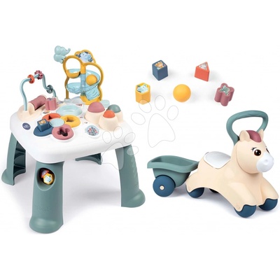 Smoby Set didaktický stolík Activity Table Little a Pony s prívesom