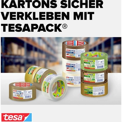 Tesa Eco & Strong hnědá 50 mm x 66 m