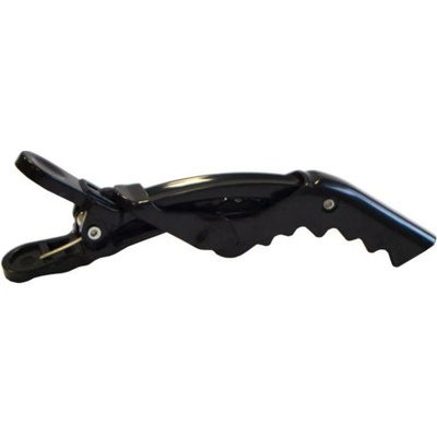 Klipsa do vlasů Duko 2436 9 cm - plastová, černá 1 ks (2436-black) – Zboží Dáma