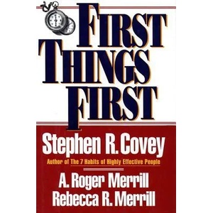 First Things First (ISBN: 9780684802039)