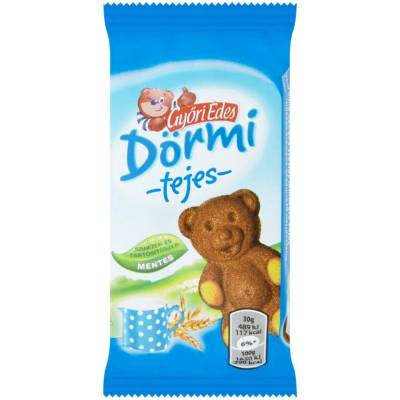Gyori Dormi Jemné pečivo s mliečnou náplňou 30 g