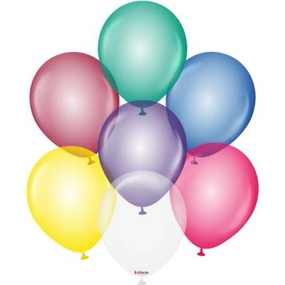 Kalisan Balloons Balonky krystalické mix barev 30 cm 12"