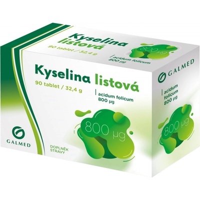 Galmed Kyselina listová 800mcg 90 tablet