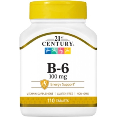 21st Century Vitamin B-6 100 mg [110 Таблетки]