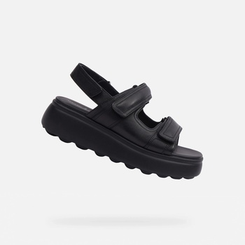 Geox Черни дамски сандали Geox Spherica EC4.1 S Geox | Cheren | ЖЕНИ | 37