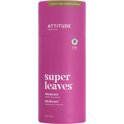 ATTITUDE Super Leaves, Пластмаса Без Дезодорант, Бели Чайни Листа, ATTITUDE