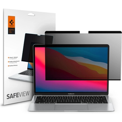 Spigen Safe View Privacy Фолио за MacBook Air 13 M2 / M3 / M4 (2022-2025) (AFL06253)