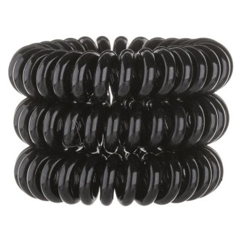 Invisibobble Power Hair Ring 3 ks gumička na vlasy pro ženy True Black