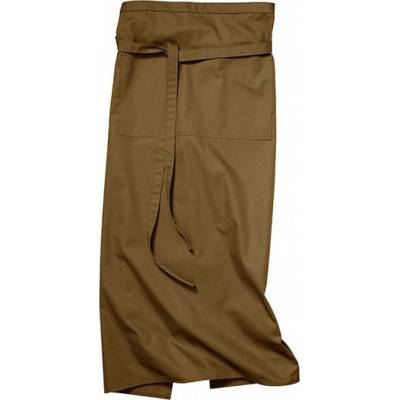 CG Workwear Gastro zástěra Roma odolná proti pomačkání Béžová CGW1260