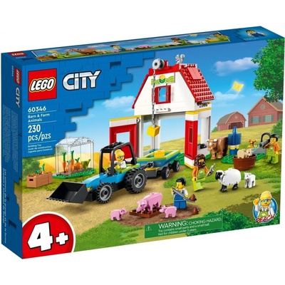 LEGO® City 60346 Stodola a zvieratká z farmy