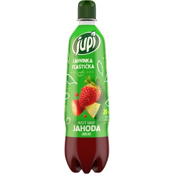 Jupí sirup hustý jahoda, 0,7 l