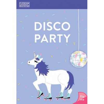 Chronicle Books Flipbook Notepad: Disco Party | Chronicle Books
