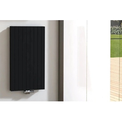 Rotheigner 1200 mm x 662 mm x 72 mm pripojenie 1 dole v strede čierna