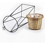 Affek Design Саксия със стойка Swen 70 x 30 x 26 cm (HTOP7195.PROM)