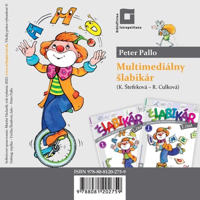 Šlabikár - multimediálne CD (Kamila Štefeková - Peter Pallo)