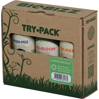 BioBizz Trypack Outdoor, 3x250ml