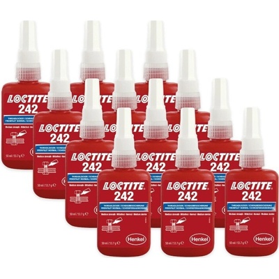 Loctite 242 strednepevnostný 50 ml 12 ks