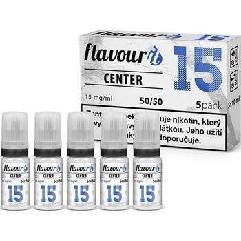 Flavourit CENTER PG50/VG50 15mg 5x10ml