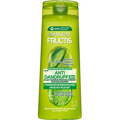 Garnier Fructis Antidandruff 2v1 šampón proti lupinám normálne vlasy 400 ml