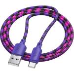 hoco. X116 USB кабел за данни - Type-C, 100 см, ЛИЛАВ X116_C_PURPLE (X116_C_PURPLE)