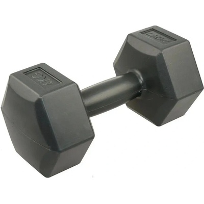 Lifefit Potiahnutá pogumovaná jednoručná činka 1 x 4 kg