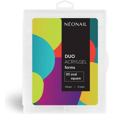formičky Duo AcrylGel - 05 oválný čtverec