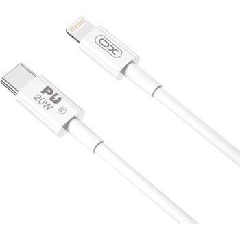 Image 1 of XO Кабел за зареждане и пренос на данни XO cable NB-Q189A PD USB-C - Lightning 1, 0m, 20W, Бял (Q189A)