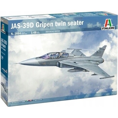 Italeri JAS 39D Gripen Dvoumístný /1:48/ 2664