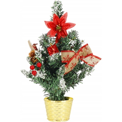 SPRINGOS Vánoční stromeček s ozdobami 40 cm