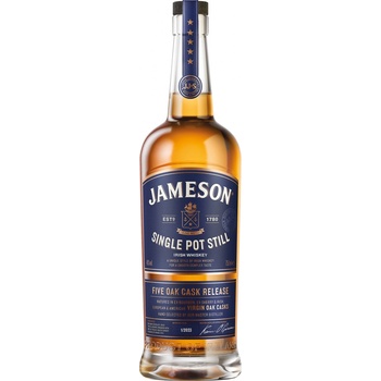 Jameson Single Pot Still Five Oak Cask Release 46% 0,7 l (holá láhev)
