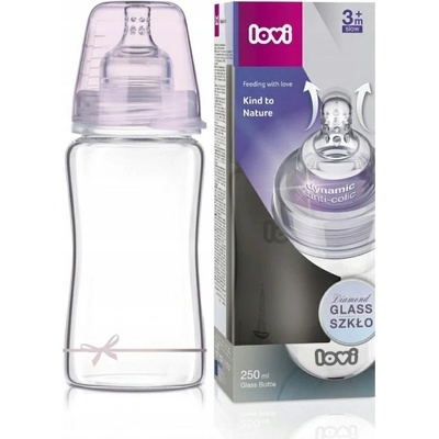 LOVI lahev skleněná Baby Shower holka 74/204girl 250 ml