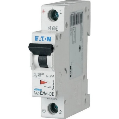 Eaton Автоматичен прекъсвач eaton faz-c6/1-dc, 279125 - 6 a, 1p (279125)