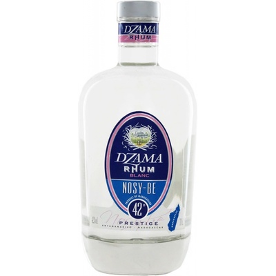 Dzama Nosy-Bé Blanc Prestige Rhum 42% 0,7 l (holá láhev)