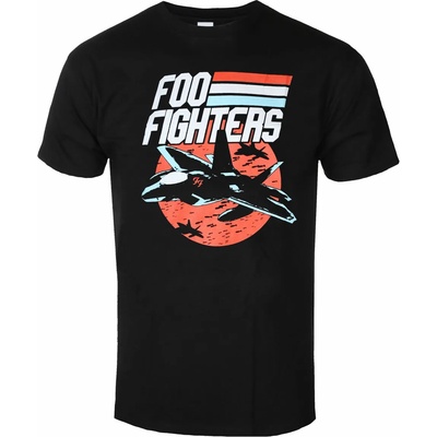 ROCK OFF Мъжка тениска Foo Fighters - Jets - Черен - ROCK OFF - FOOTS22MB