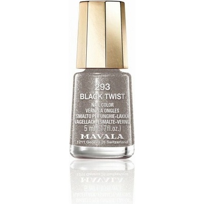 Mavala Twist & Shine lak na nehty 293 Black Twist 5 ml