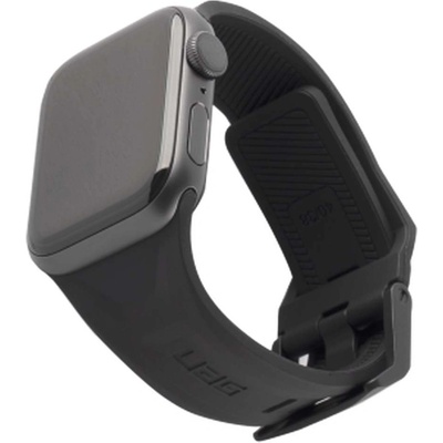Изключително здрава силиконова каишка за Apple Watch 38мм, 40мм, 41мм, 42мм (2024) - Urban Armor Gear Scout Strap (черен) (191498114040)