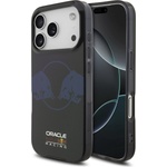 Red Bull Racing Калъф Red Bull за iPhone 17 Pro / 18 Pro, MagSafe IML Transparent Two Bulls, Тъмносин