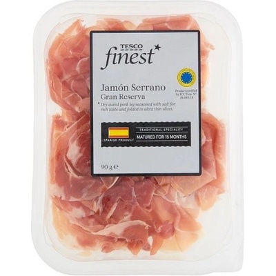 Tesco Finest Jamón Serrano 90 g