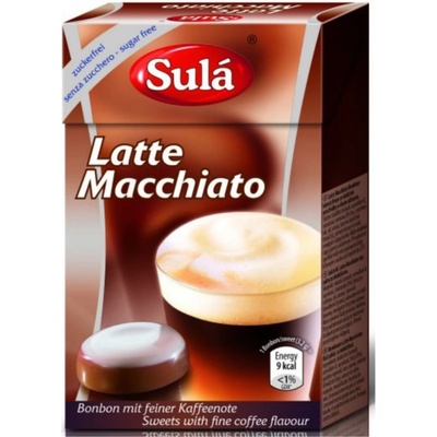 SULÁ bonbony bez cukru LATTE MACCHIATO 44 g