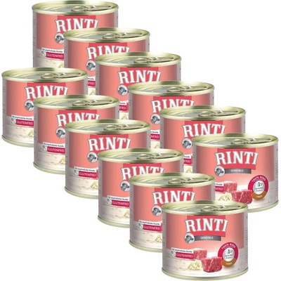 RINTI Консерва RINTI SENSIBLE говеждо + ориз 12 x 150 г