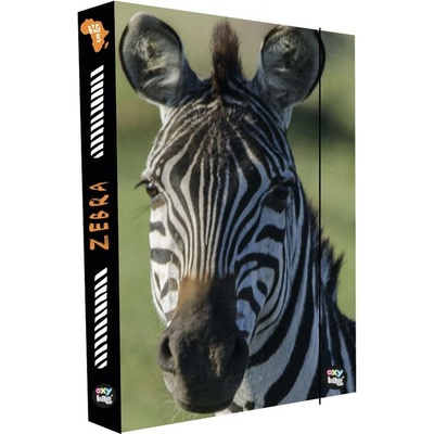 Oxybag desky na školní sešity A4 Jumbo Zebra