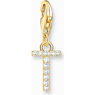 Thomas Sabo prívesok charm letter T gold 1983 414 14
