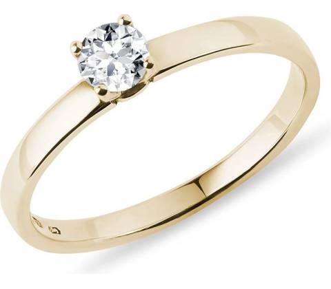 Klenota Prsteň s diamantom k0517013