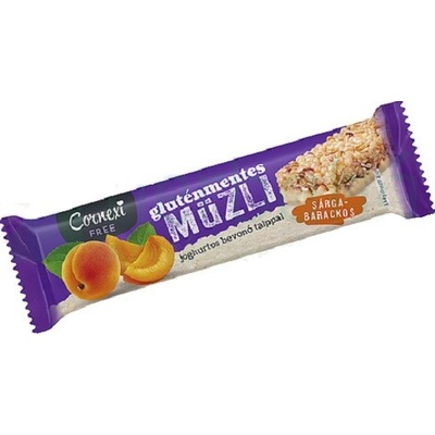 Cornexi Bezlepková Müsli tyčinka marhuľová polomáčaná v jogurtovej poleve 25 g
