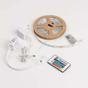  LED RGBW димируема лента LED/9W/230V 5m Wi-Fi + дистанционно управление (BL2254)